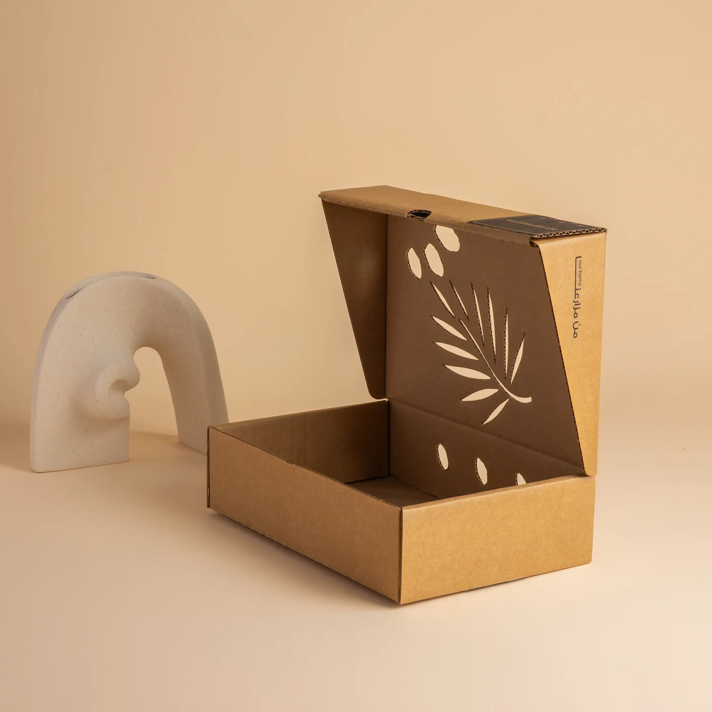 كرتون عملي مصمم لتخزين وحماية الرطب خلال موسم الحصاد Rutab Storage Carton Box designed to store and protect fresh dates during harvest. Optimize your packaging and maintain premium quality for fresh dates